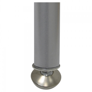1624 Adjustable Height Replacement Table Legs with SelfLeveling Nickel Glides